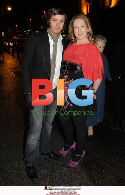 Warren Meyler and Katherine Lynch attend play opening