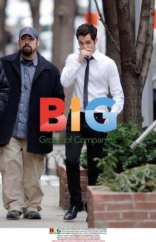 Penn Badgley on 'Gossip Girl' Set