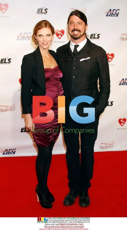 Jordyn Blum and Dave Grohl at MusiCares Gala