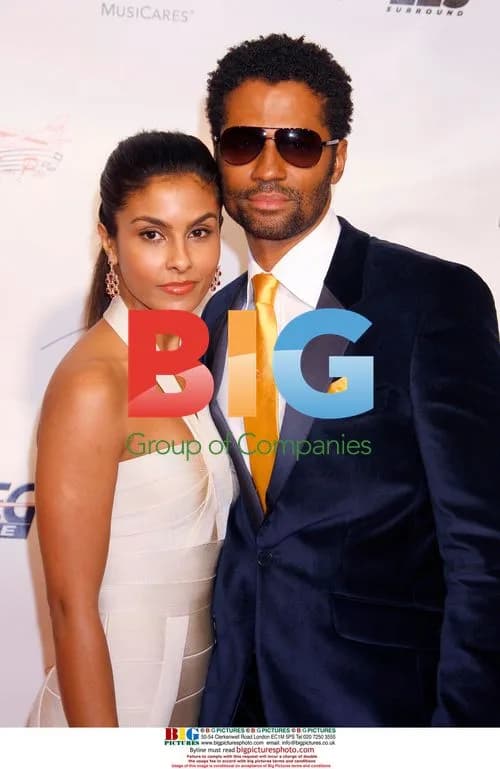 Eric Benet and Manuela Testolini arrive at MusiCares