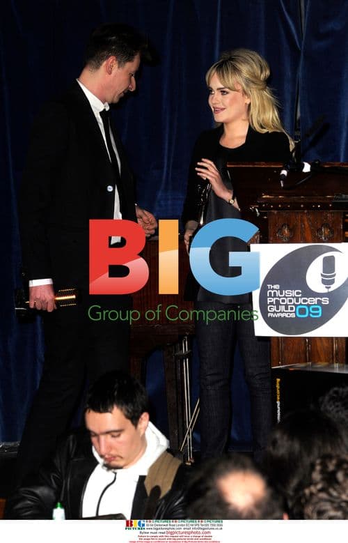 Bernard Butler and Duffy at Producers Guild Awards