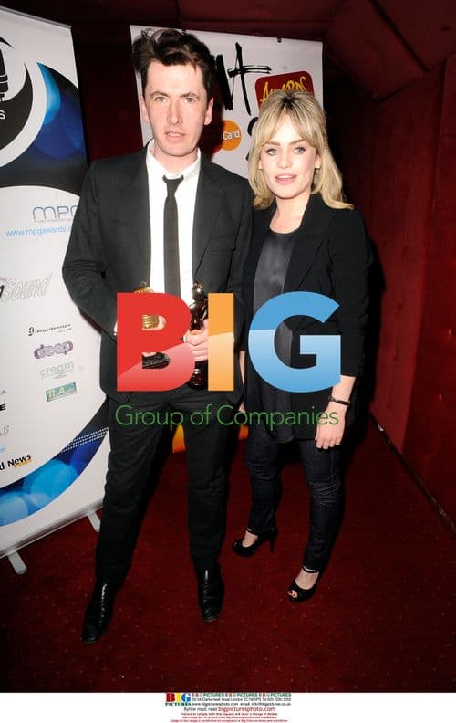Bernard Butler and Duffy at Producers Guild Awards
