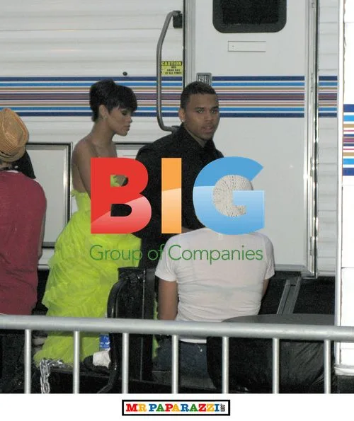 Chris Brown & Rihanna at 2008 BET Awards