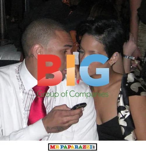Chris Brown & Rihanna at Entertainment Weekly Post Grammy Party