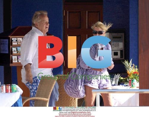 Massimo Gargia and Ivana Trump on holiday in St Barts