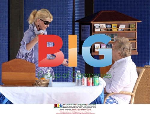 Ivana Trump and Massimo Gargia in St Barts