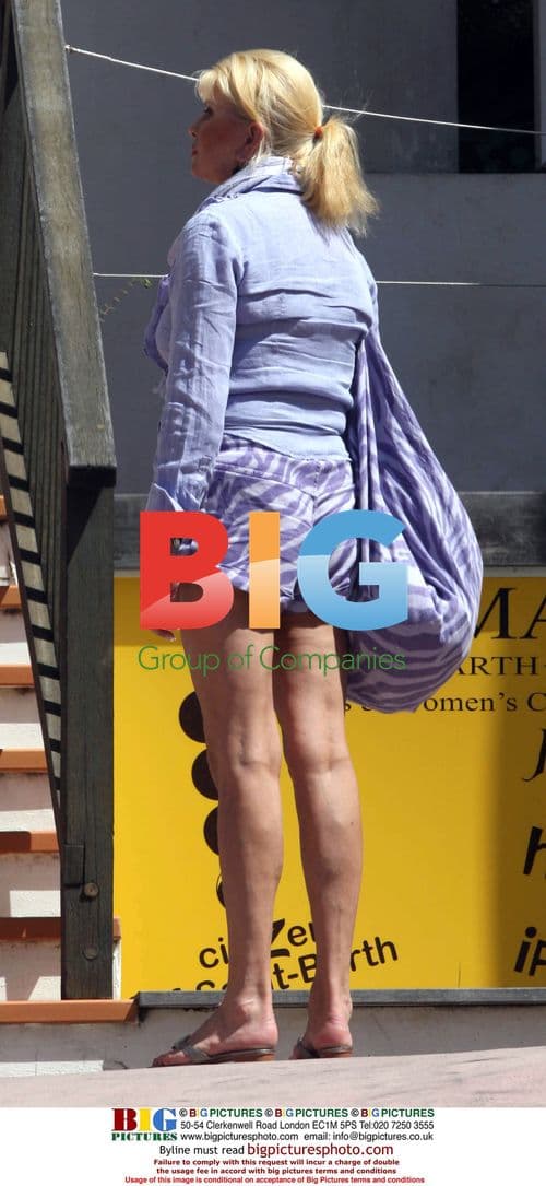 Massimo Gargia and Ivana Trump in St Barts