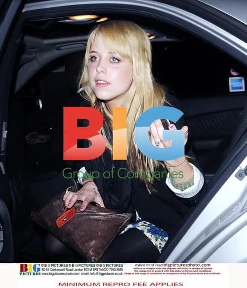 Peaches Geldof and Donald Cumming hotel visit