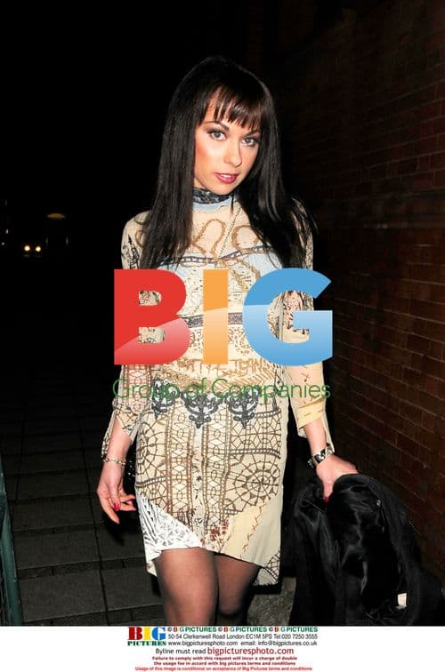 Cheeky Girl Monica outside Blag Club, London