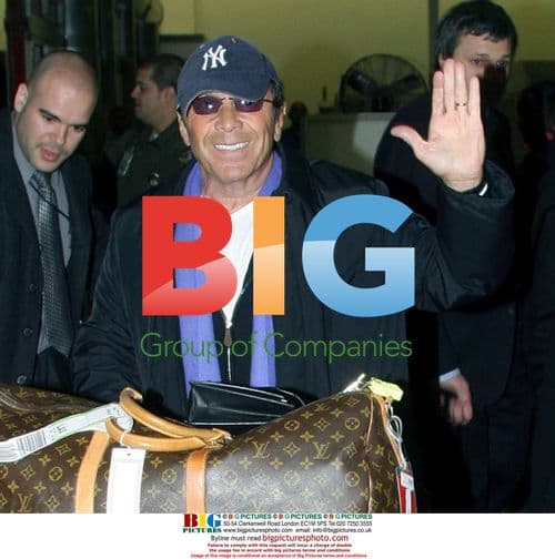 Singer Paul Anka arrives at LAX