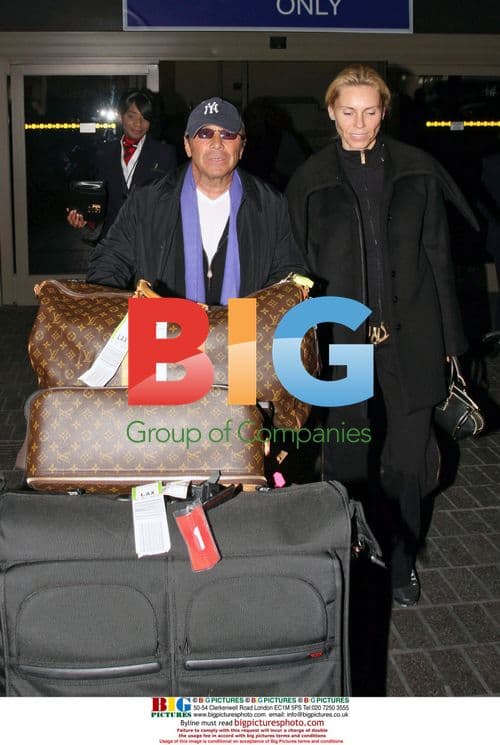 Paul Anka and Wife Arriving at LAX