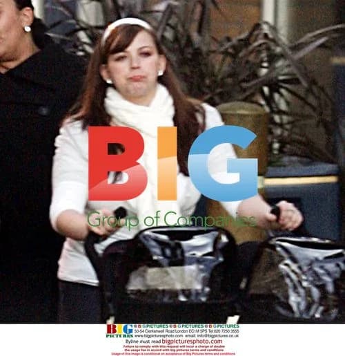 Charlotte Church Out with Family in Cardiff Bay