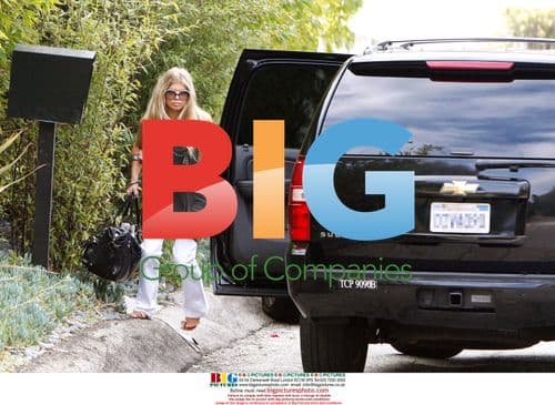 Fergie and Josh Duhamel Depart LAX