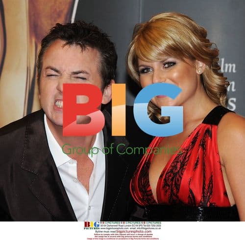 Shane Richie and Christie Goddard at Irish Film and TV Awards