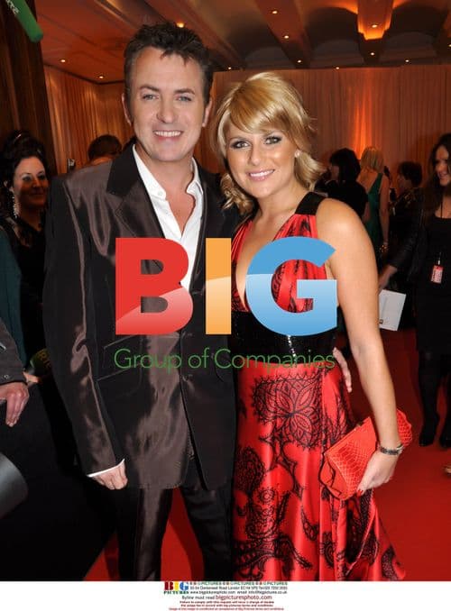 Shane Richie and Christie Goddard at Irish Film and TV Awards