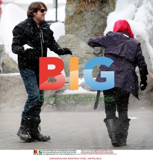 Jonathan Ross and Family Ski Trip