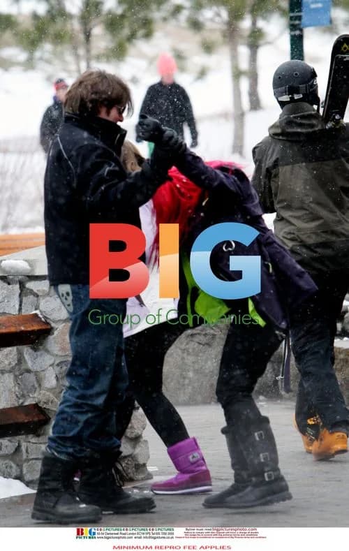 Jonathan Ross Family Ski Trip