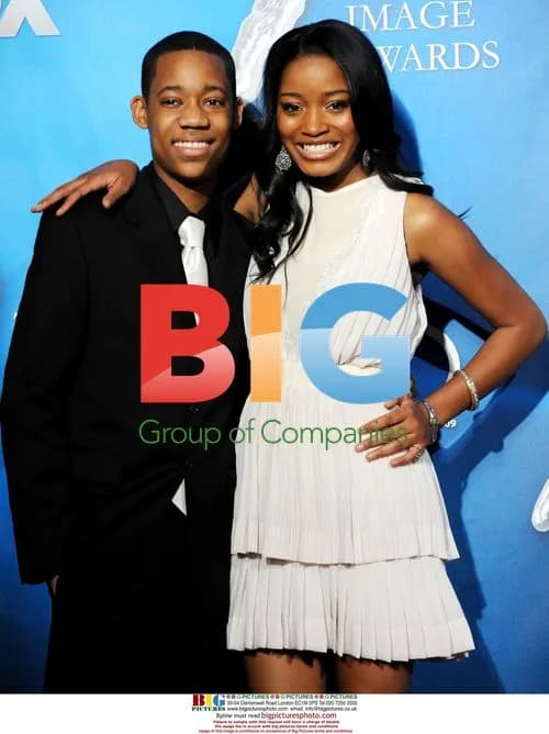 Tyler James Williams and Keke Palmer at NAACP Image Awards