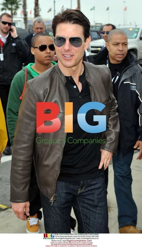 Tom Cruise at NASCAR Daytona 500