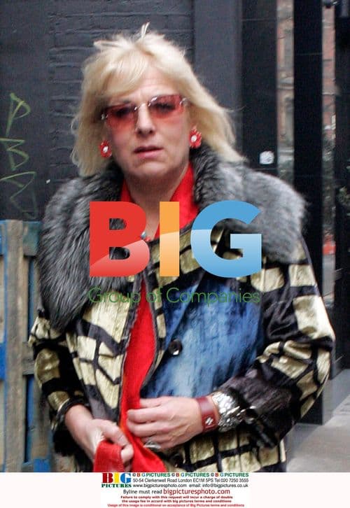 Carol Thatcher spotted outside London's Ivy club