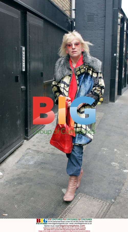 Carol Thatcher spotted outside London's Ivy club