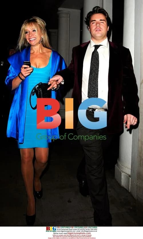 Jo Wood and Toy Boy at Nobu Premiere