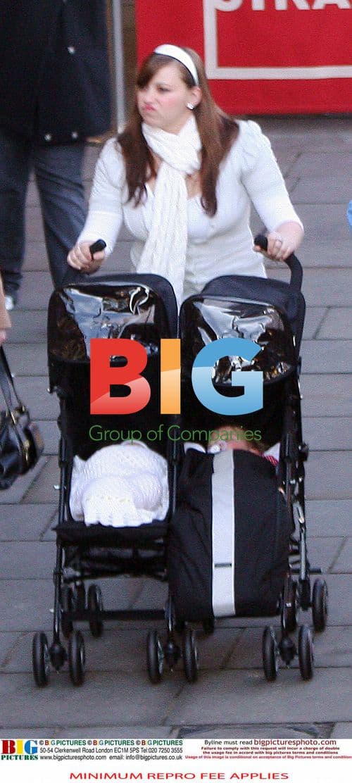 Charlotte Church out with kids