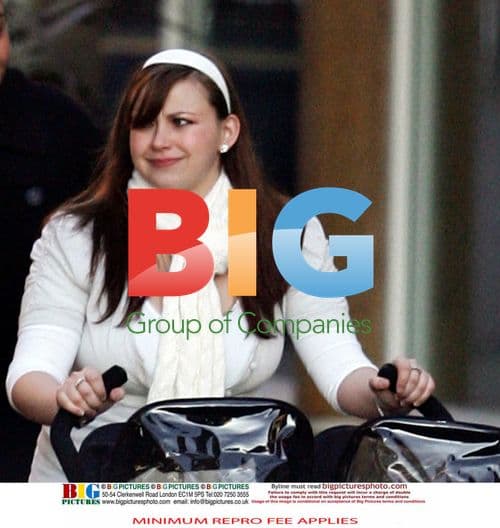 Charlotte Church out with family in Cardiff Bay