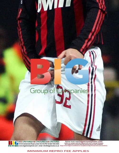 David Beckham at Inter-Milan Derby
