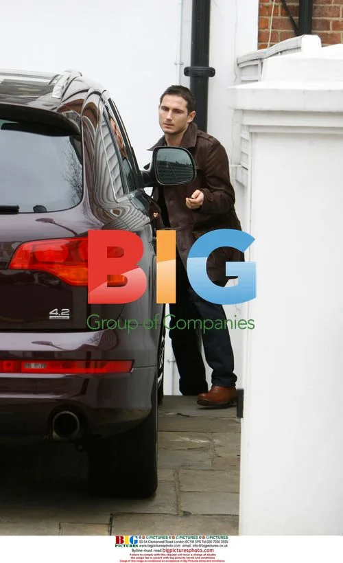 Frank Lampard Leaving Home in West London