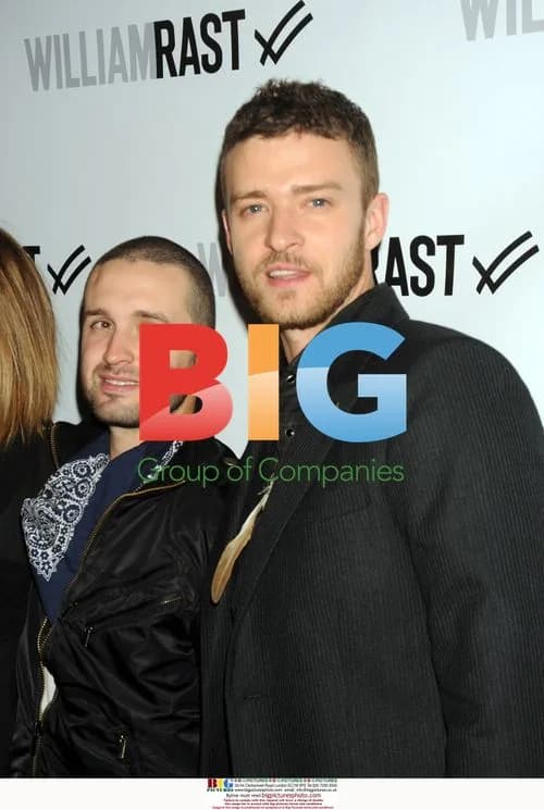 Justin Timberlake and Trace Ayala at Fashion Week