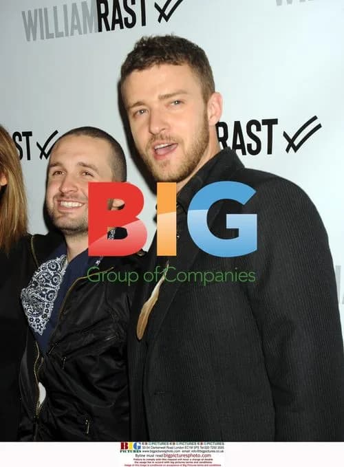 Timberlake and Ayala at William Rast Fashion Show