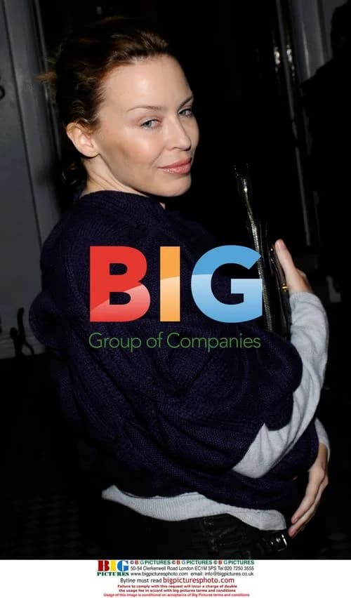 Kylie Minogue Returns Home in London