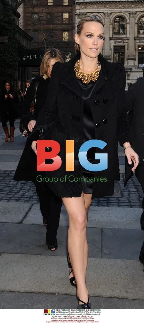 Molly Sims at Mercedes Benz NY Fashion Week