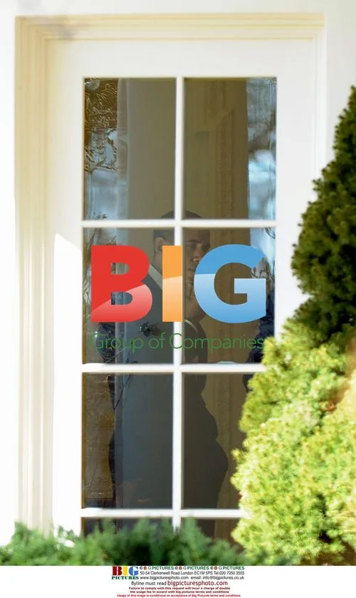 Obama Departs Oval Office