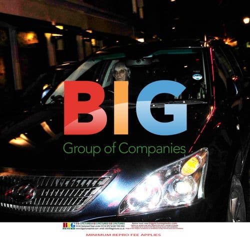 Bernie Ecclestone with Mystery Woman