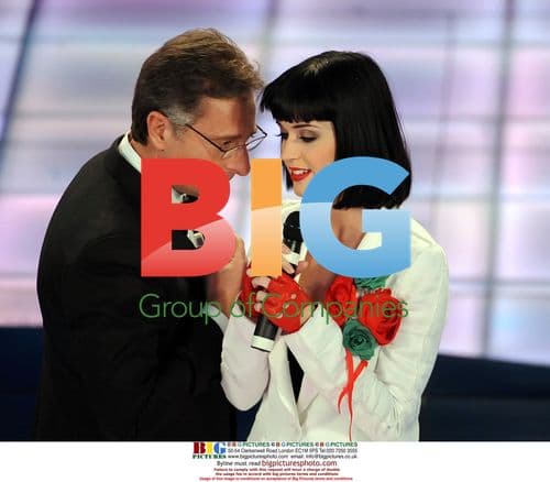 Katy Perry performs at Sanremo Music Festival