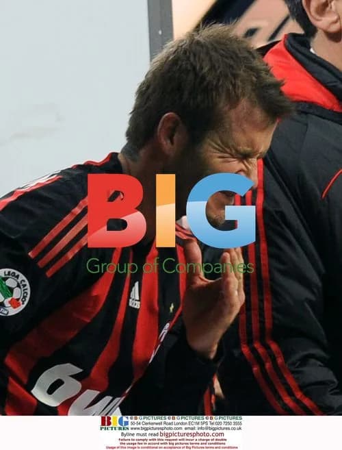 Beckham injured in AC Milan derby loss
