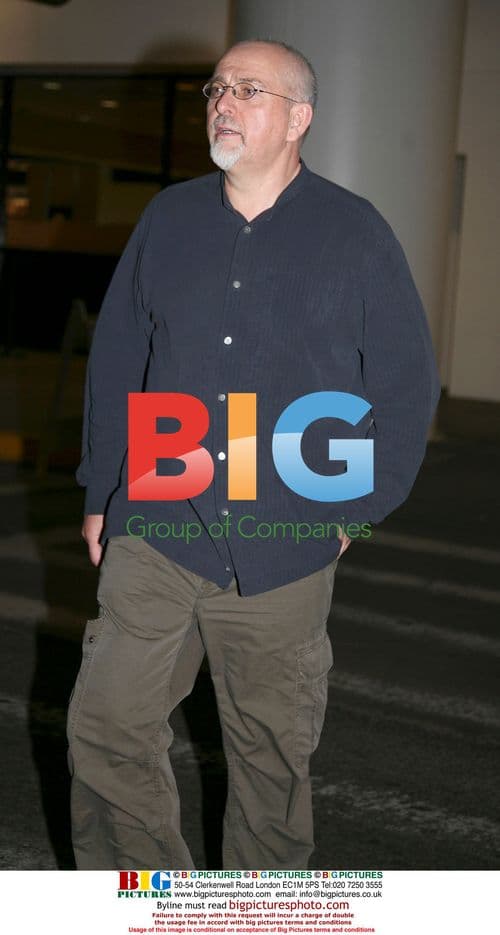 Peter Gabriel Arrives at LAX