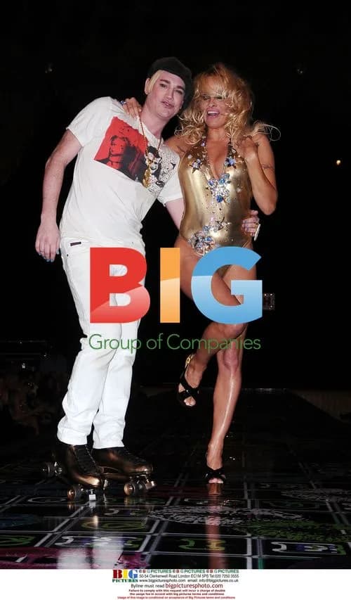 Pamela Anderson walks Richie Rich runway