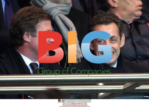 Sarkozy Attends PSG v Wolfsburg Match