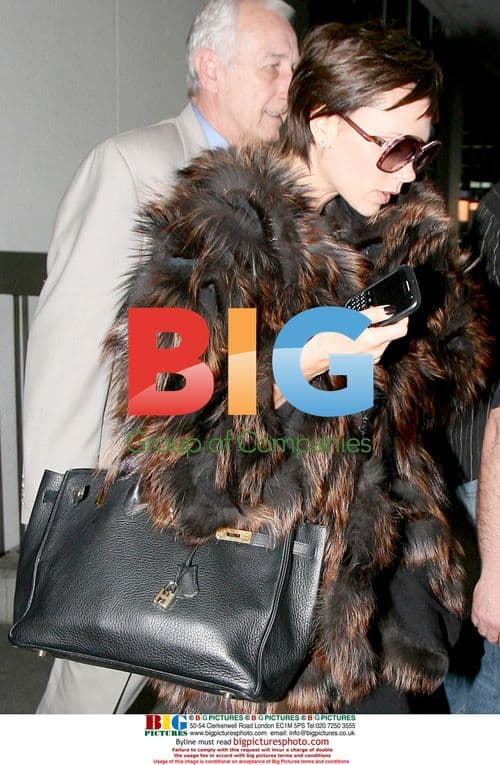 Victoria Beckham Arrives in LA Airport