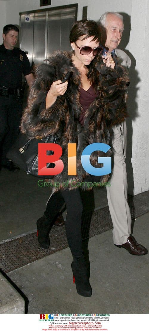 Victoria Beckham at LA Airport