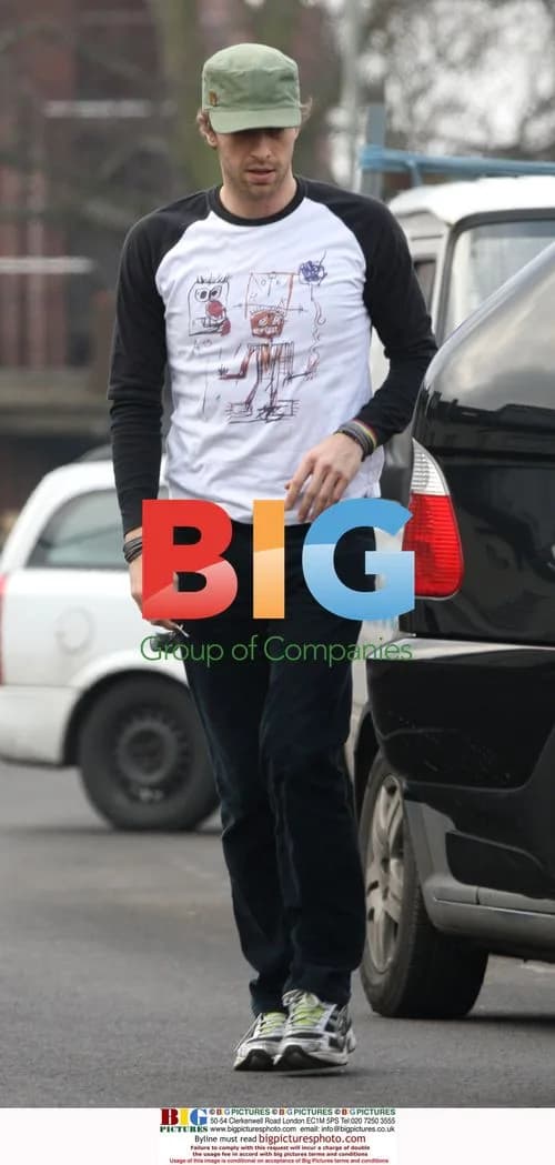 Chris Martin seen going to his car in London