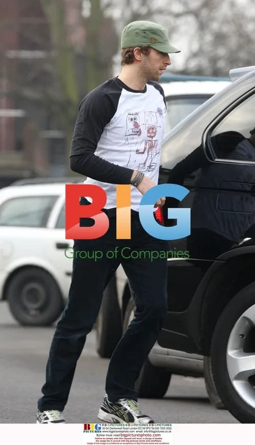 Chris Martin of Coldplay seen out in London