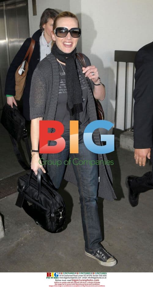Kate Winslet Arrives at LAX