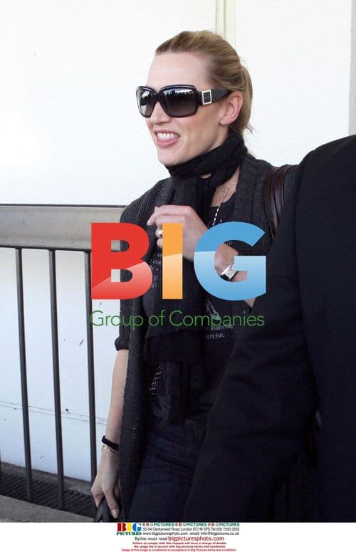 Kate Winslet Arrives at LAX Airport