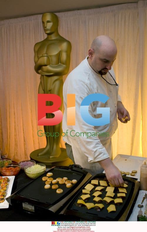 Wolfgang Puck Preps for Oscars