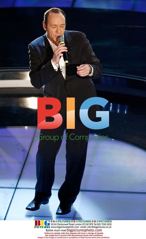 Kevin Spacey at Sanremo Music Festival