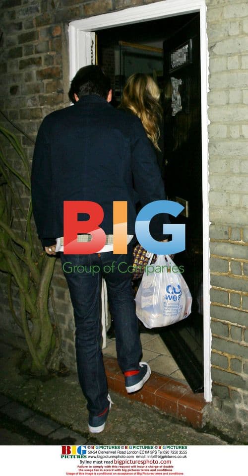 Fearne Cotton and Jesse Jenkins shopping on Valentine's Day